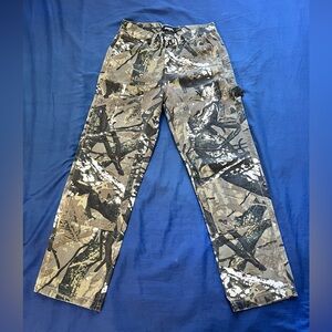 RSQ Men's Woodland Camo Straight Utility Pants